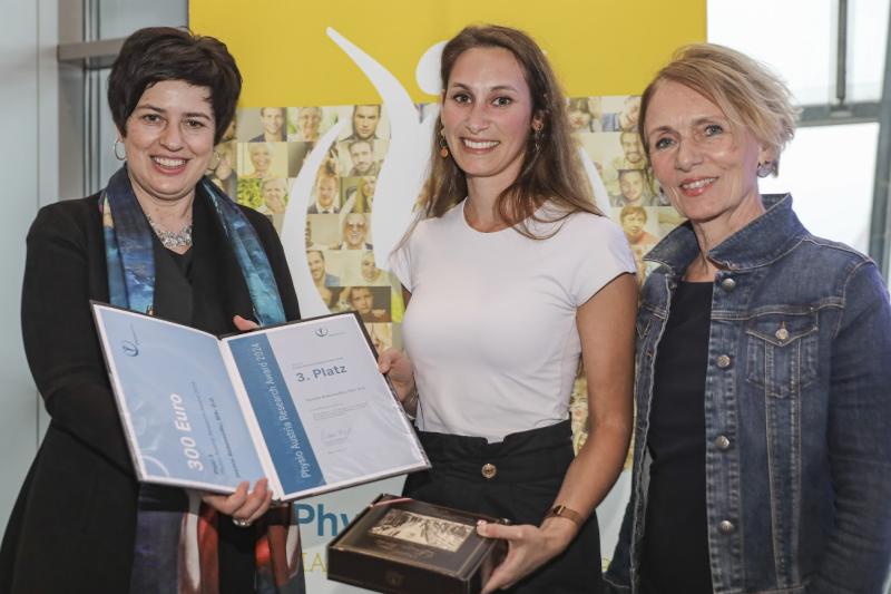 Jasmin Rabenseifer mit Constance Schlegl und Barbara Gödl-Purrer