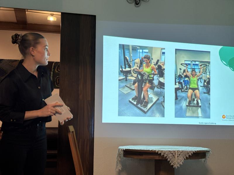 Referentin Katharina Seer Landesverbandsversammlung Burgenland 2025